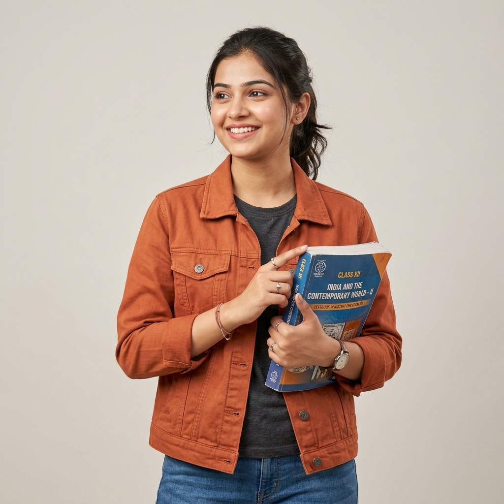 Student preparing for a competitive exam